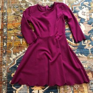 NWOT LuLu’s Maroon Dress